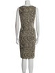 St. John Collection Wool Knee-Length Dress