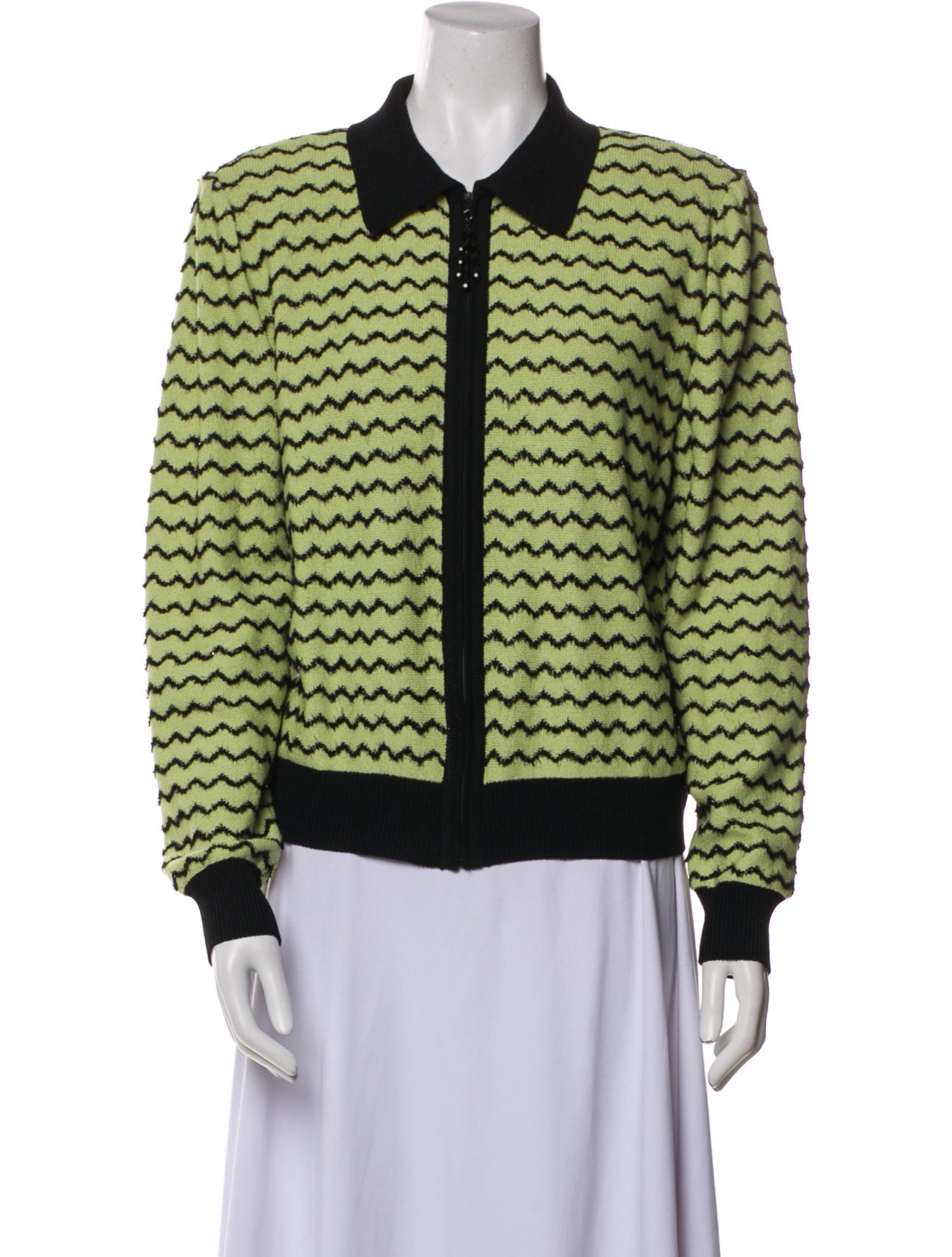 St. John Collection Printed Evening Jacket