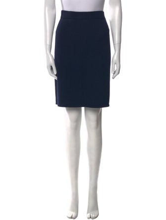 St. John Collection Wool Knee-Length Skirt