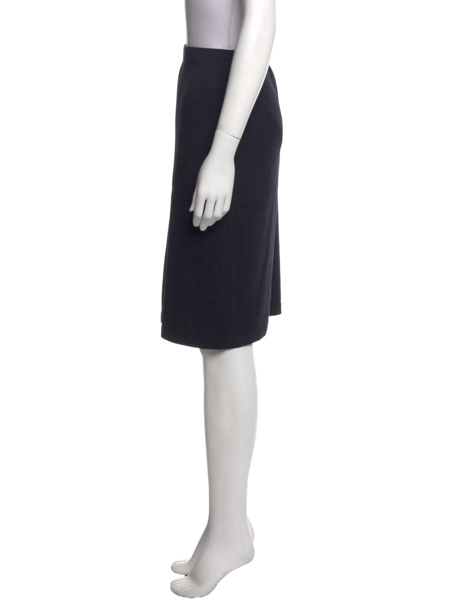 St. John Collection Wool Knee-Length Skirt w/ Tags