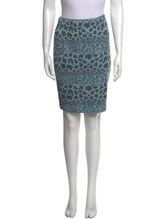 St. John Collection Wool Knee-Length Skirt