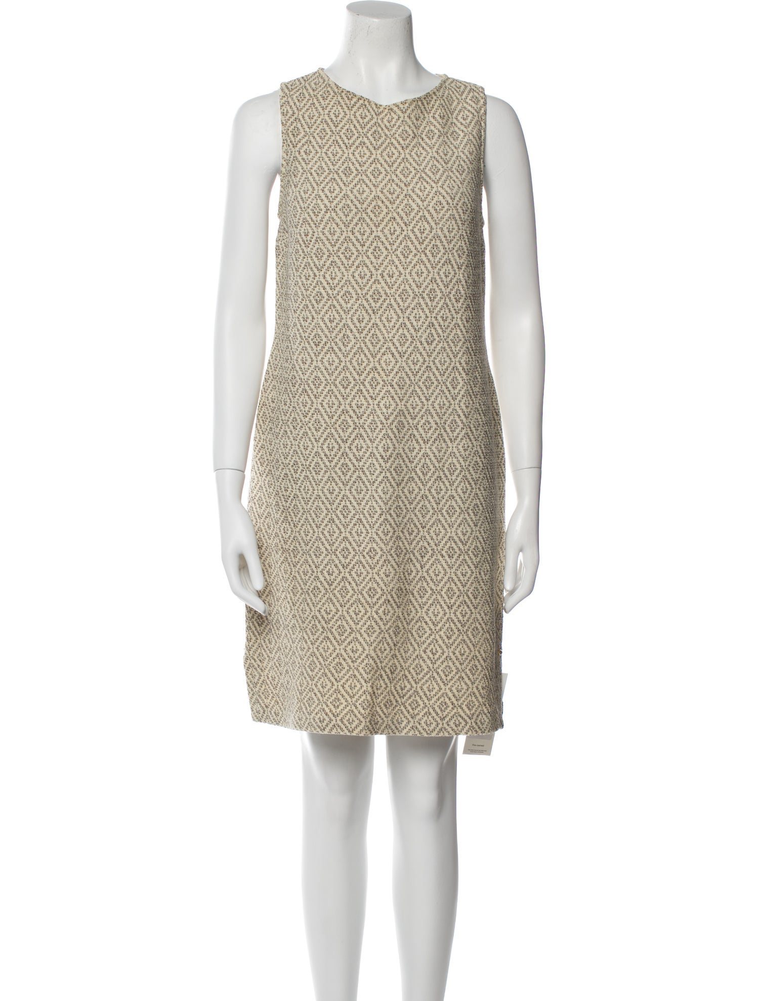 St. John Collection Printed Mini Dress