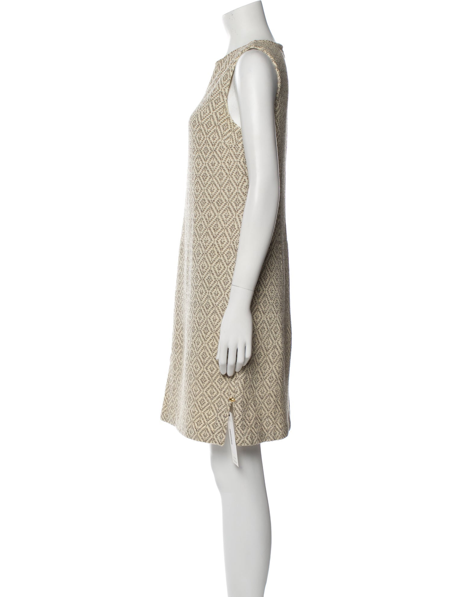 St. John Collection Printed Mini Dress