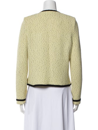 St. John Collection Colorblock Pattern Evening Jacket