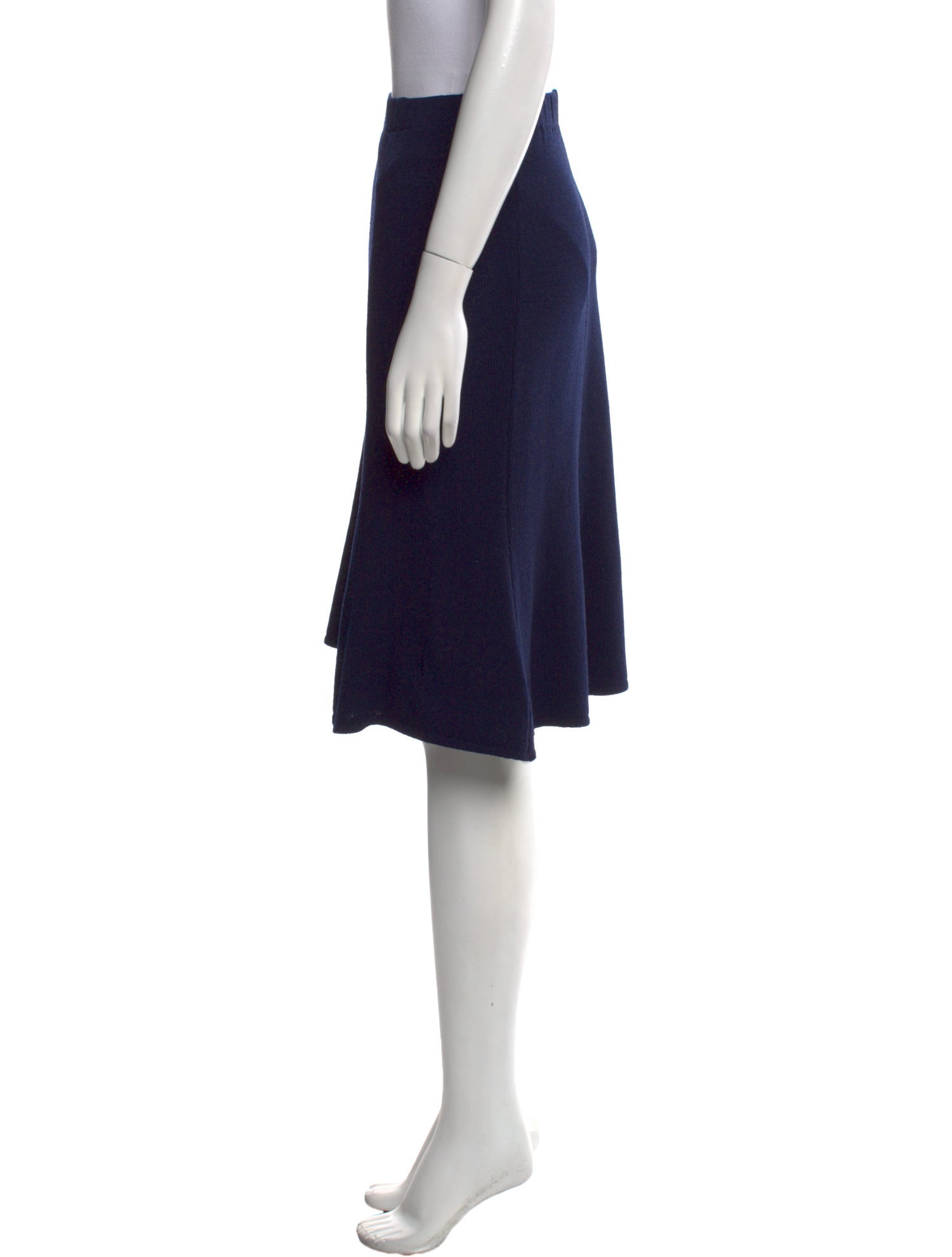 St. John Collection Wool Knee-Length Skirt