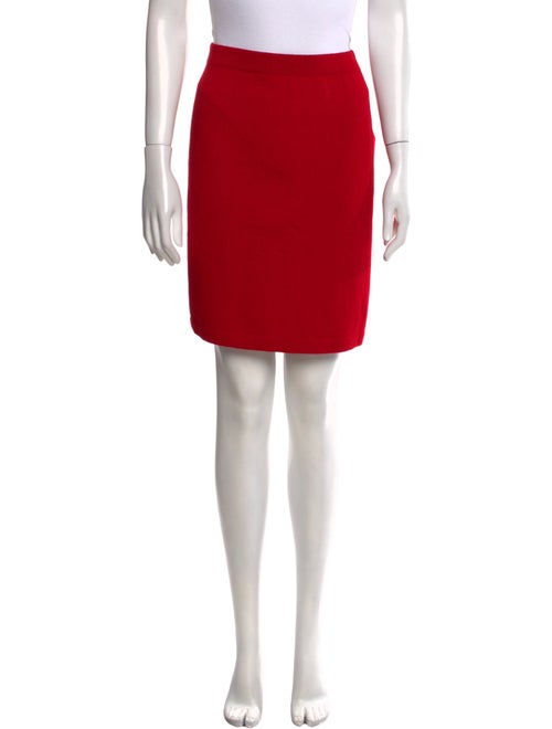 St. John Collection Wool Knee-Length Skirt
