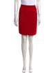St. John Collection Wool Knee-Length Skirt