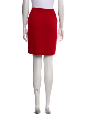 St. John Collection Wool Knee-Length Skirt