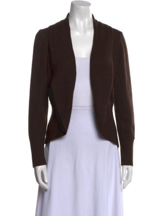 St. John Collection Cashmere Open Front Sweater