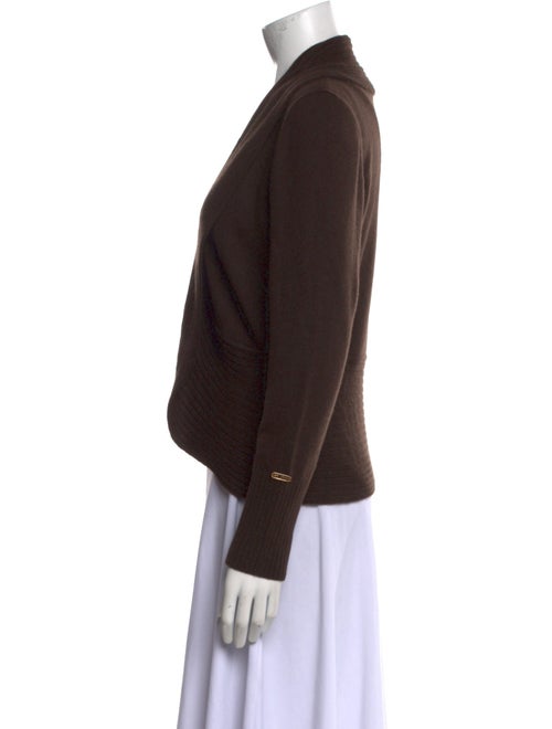 St. John Collection Cashmere Open Front Sweater