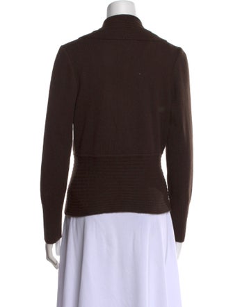 St. John Collection Cashmere Open Front Sweater