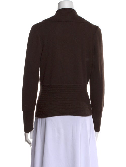 St. John Collection Cashmere Open Front Sweater