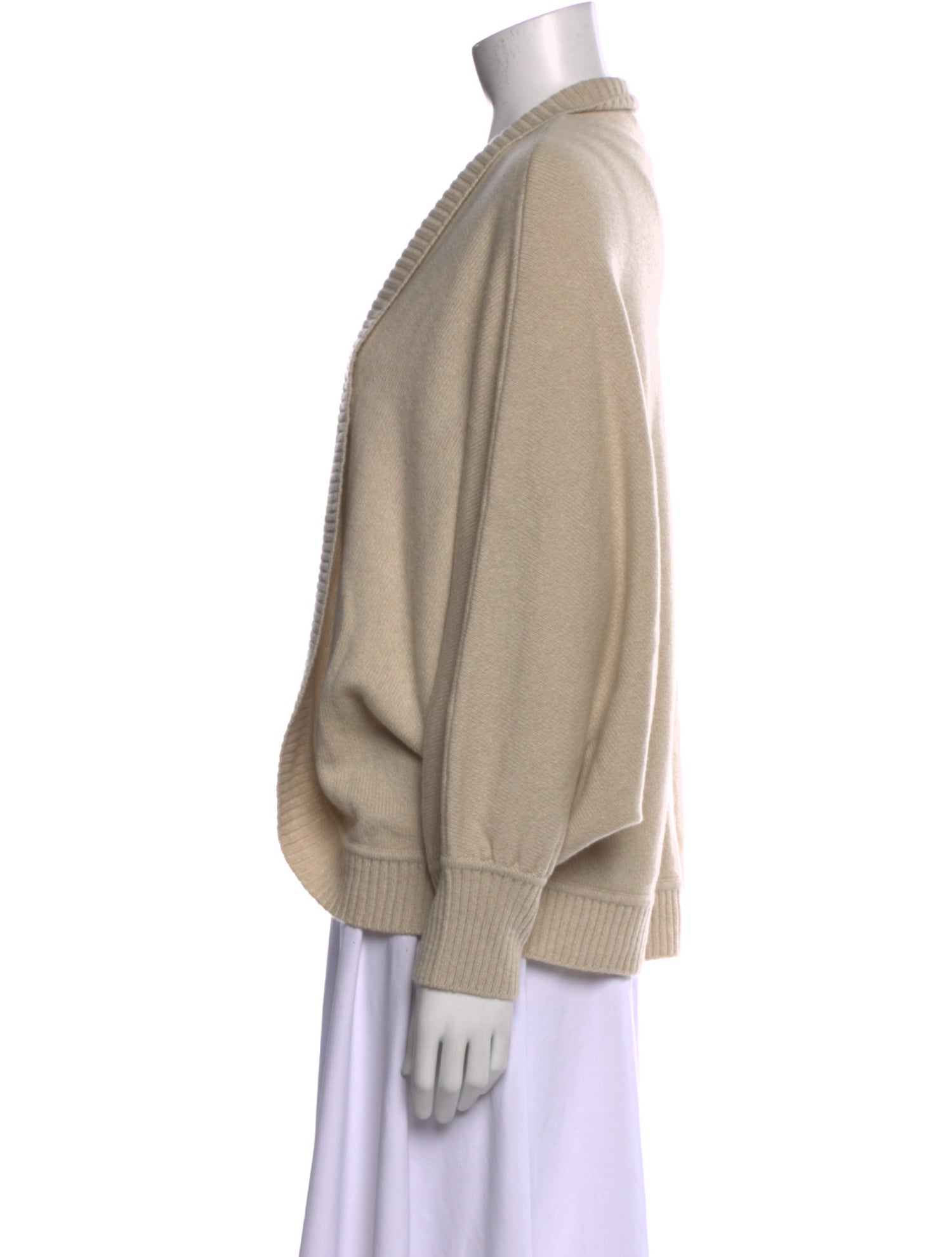 St. John Collection Cashmere Open Front Sweater