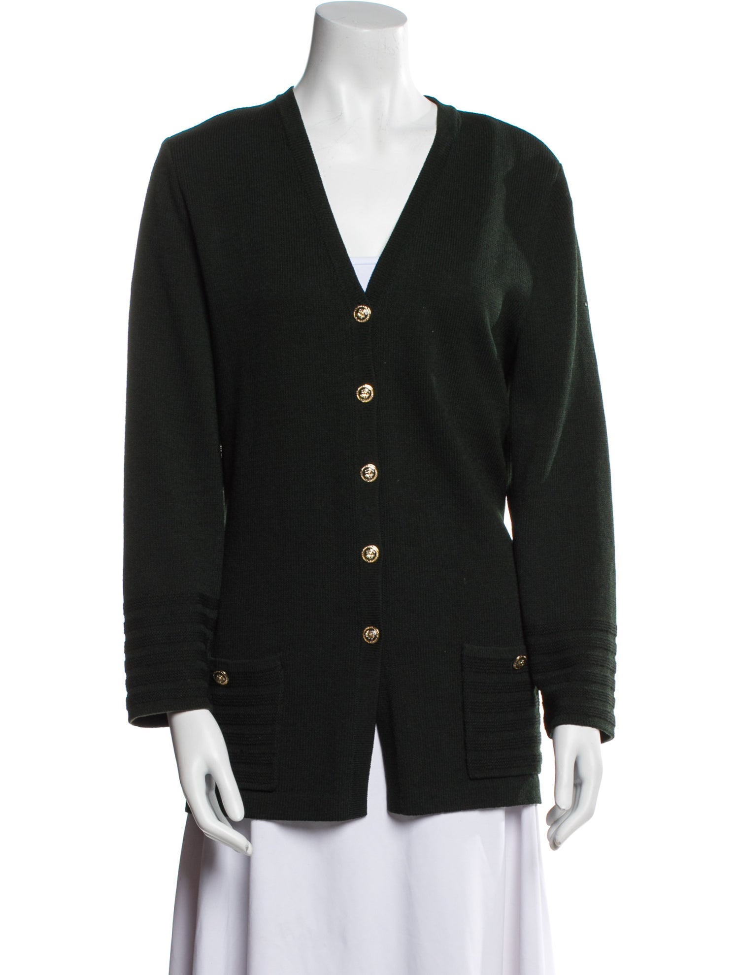 St. John Collection V-Neck Sweater