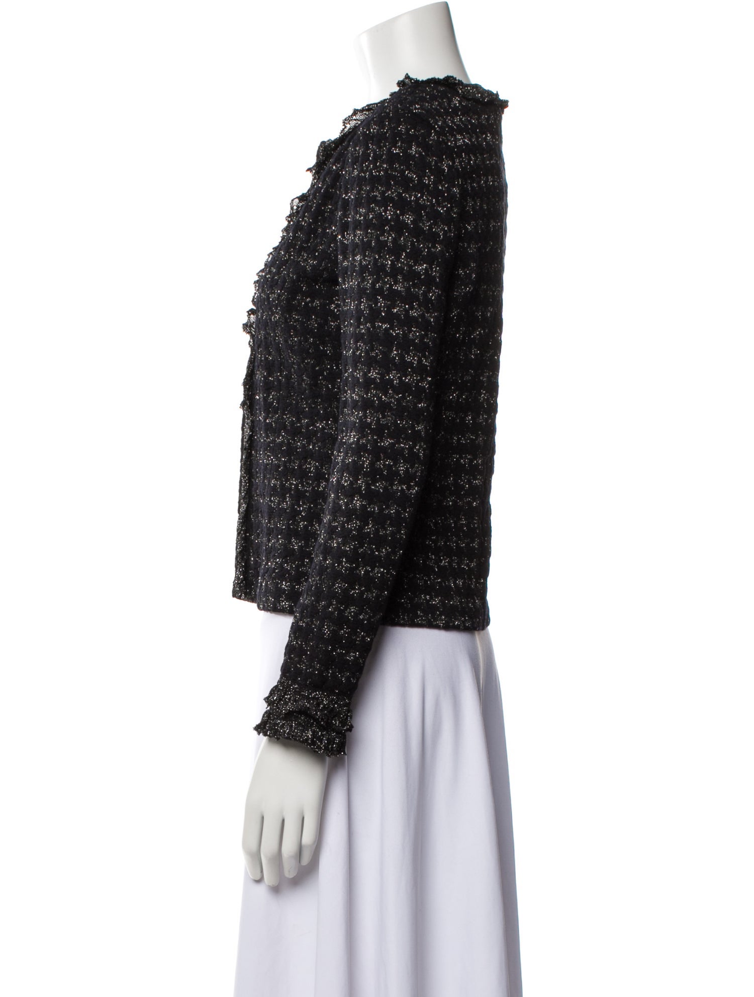 St. John Collection Tweed Printed Jacket