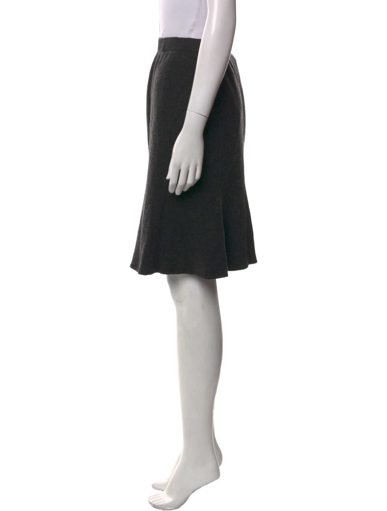 St. John Collection Wool Knee-Length Skirt