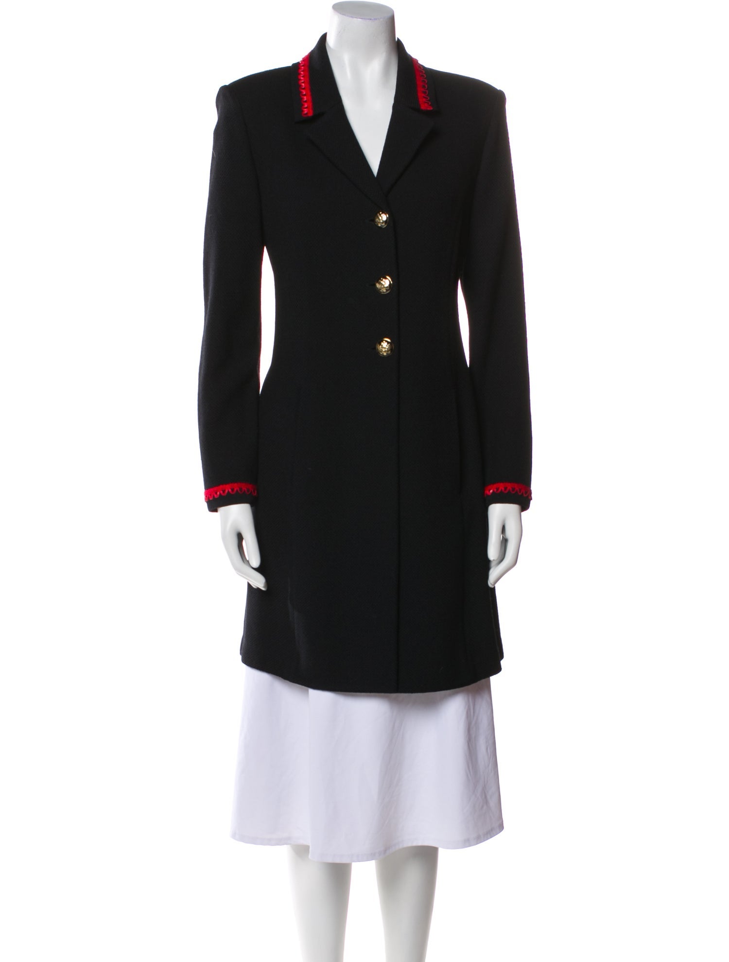 St. John Collection Wool Coat