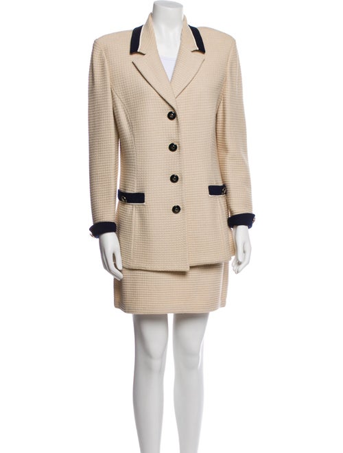 St. John Collection Printed Skirt Set