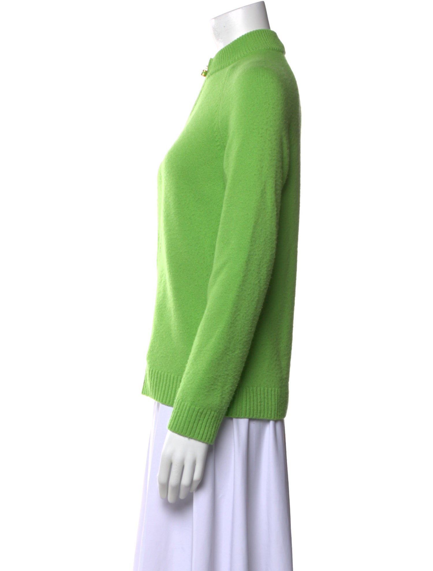 St. John Collection Cashmere Mock Neck Sweater