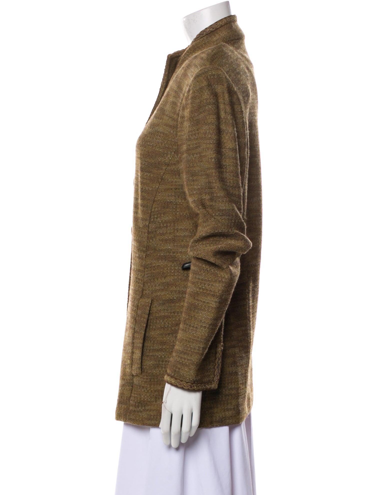 St. John Collection Tweed Pattern Blazer