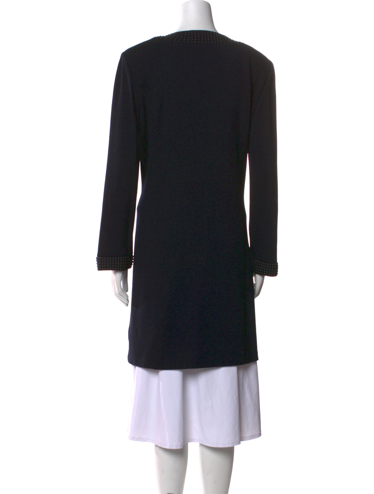 St. John Collection Wool Scoop Neck Sweater