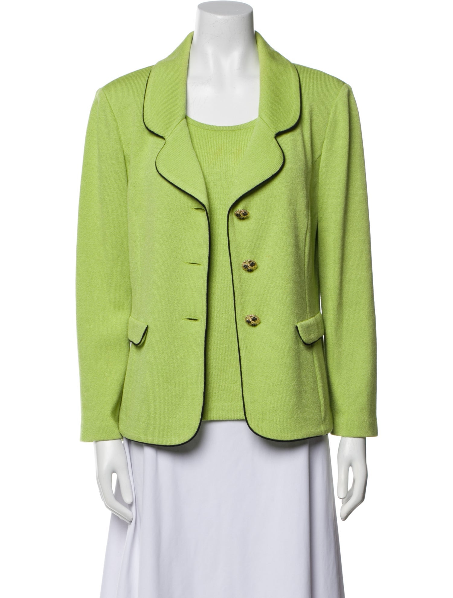 St. John Collection Wool Dress Set