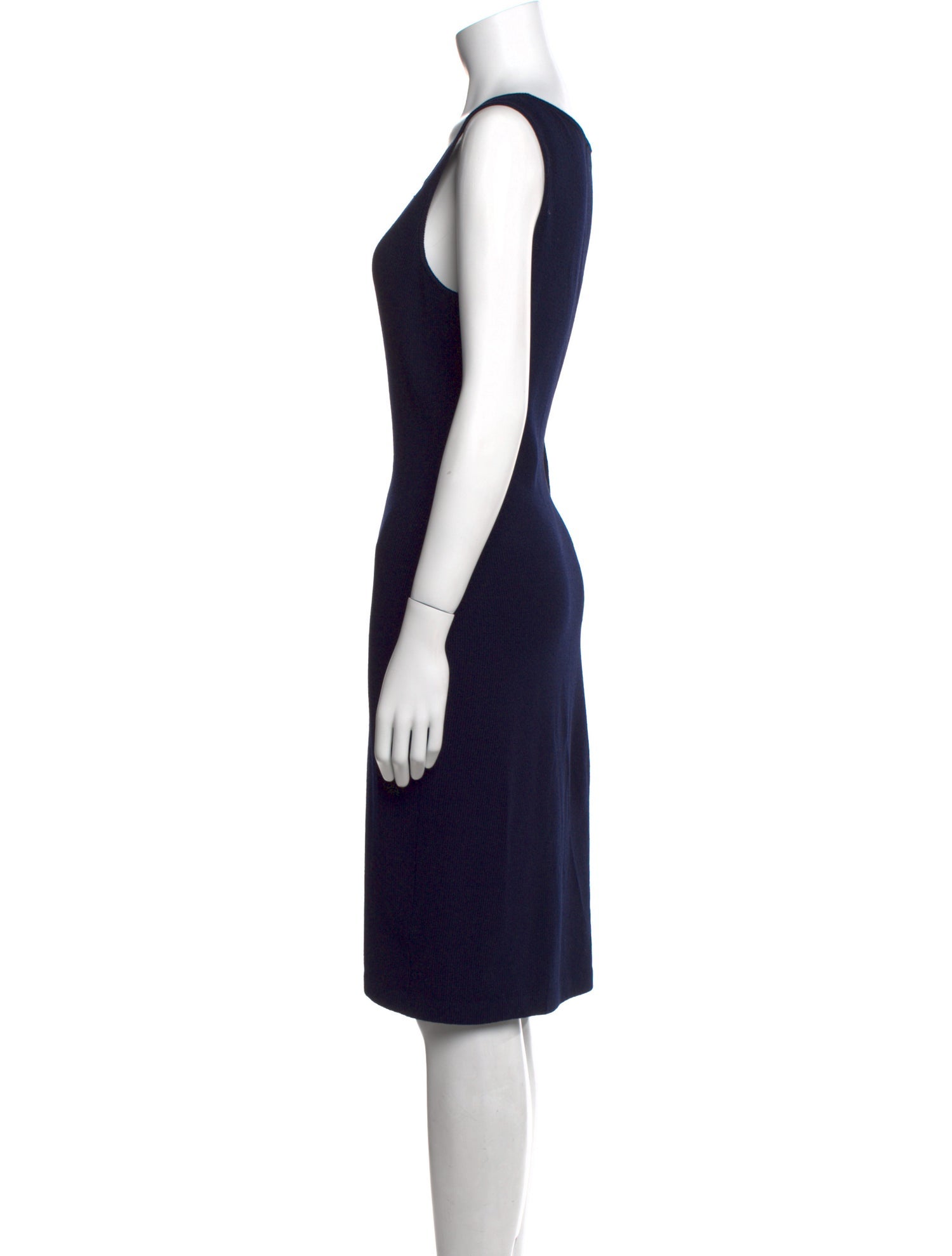 St. John Collection Wool Knee-Length Dress