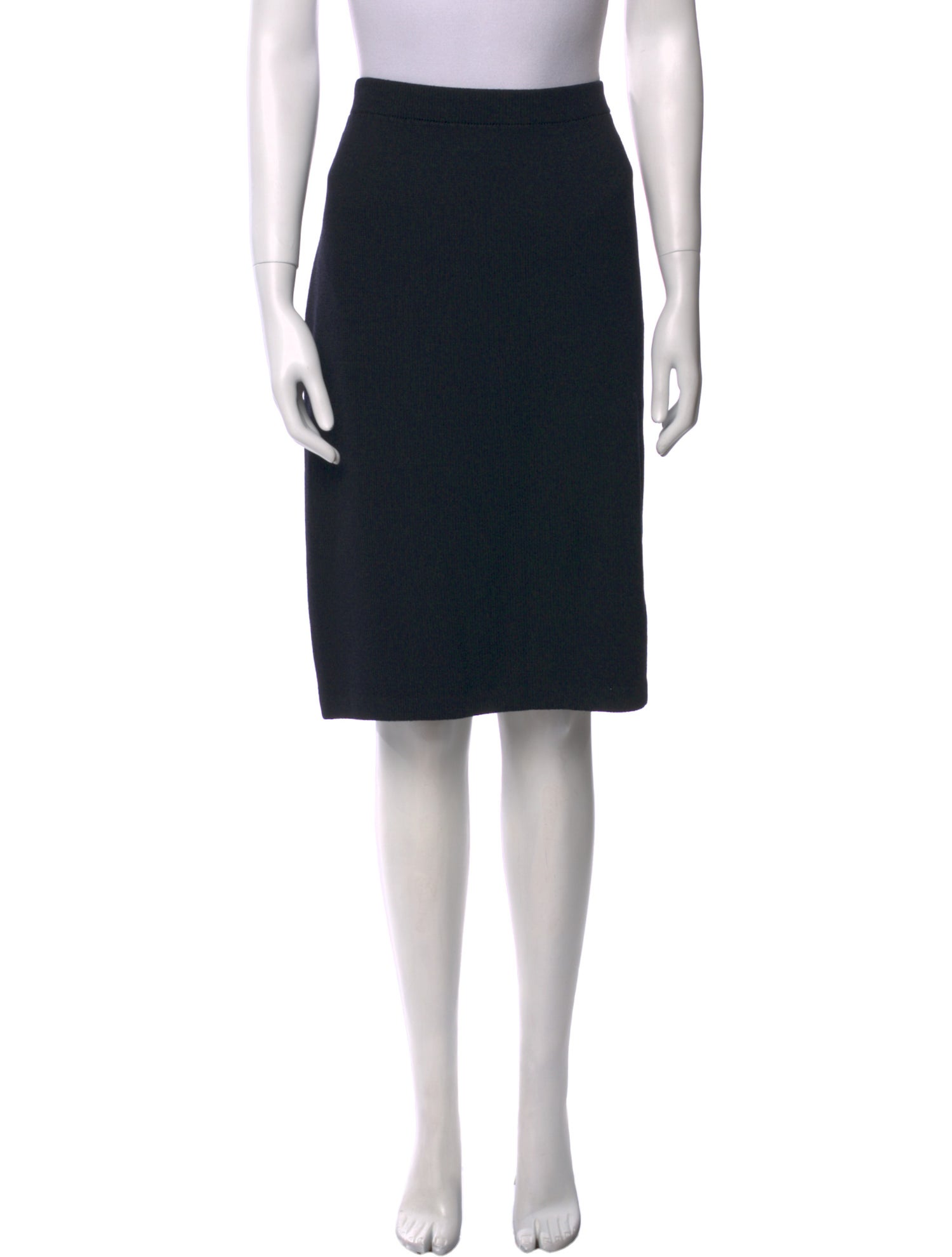 St. John Collection Wool Knee-Length Skirt