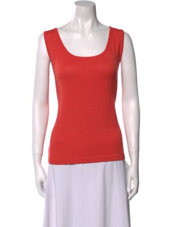 St. John Collection Wool Scoop Neck Sweater