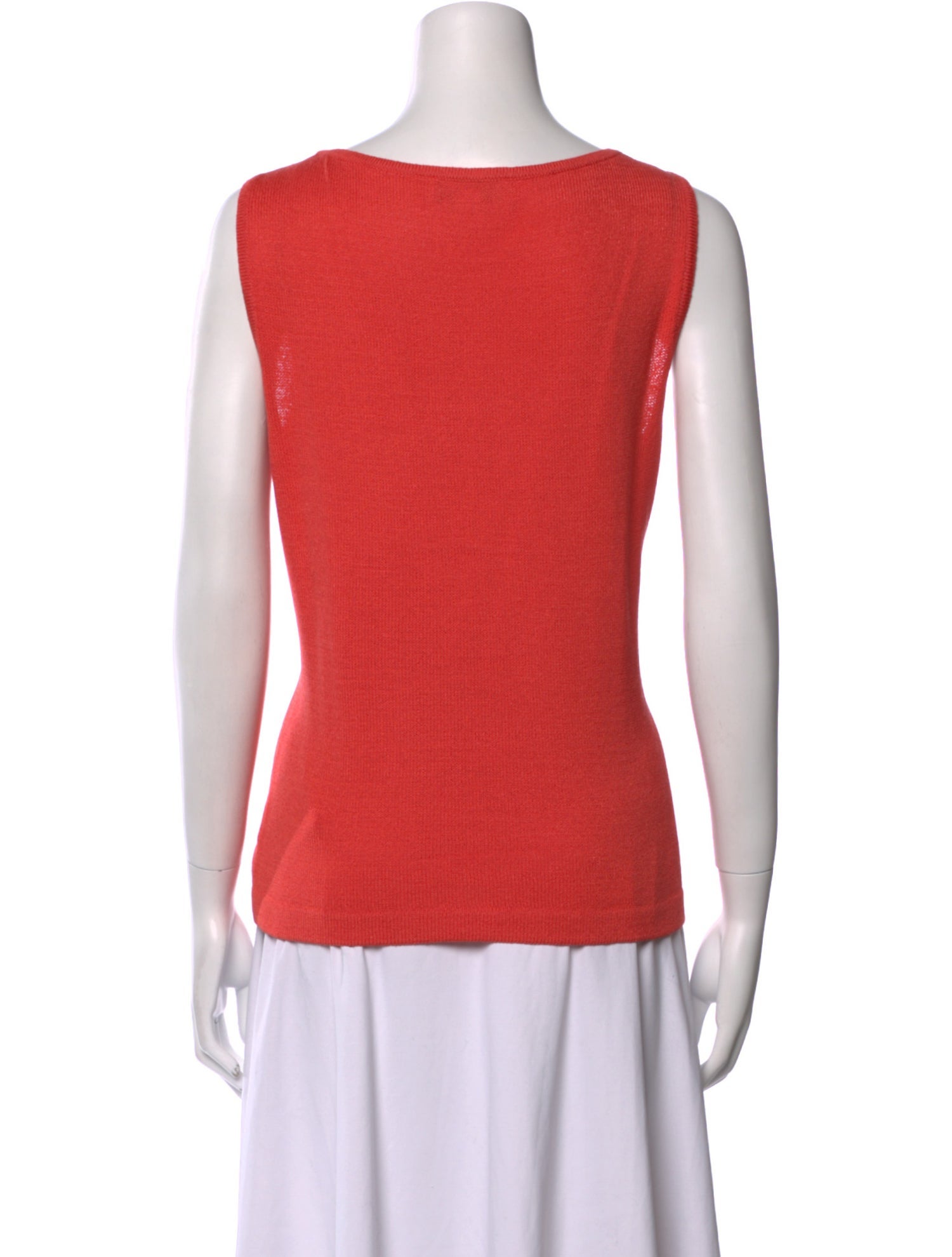 St. John Collection Wool Scoop Neck Sweater