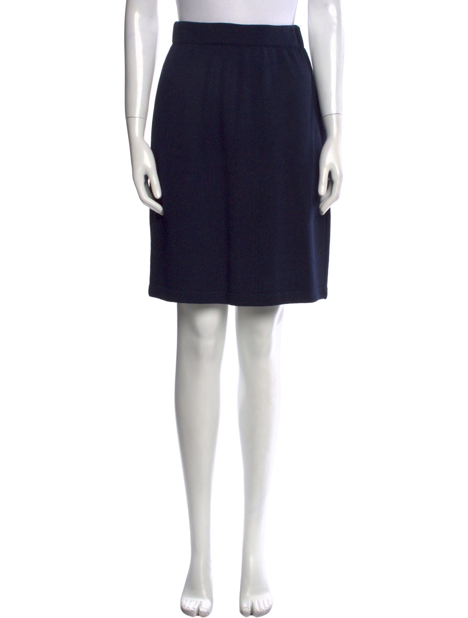St. John Collection Wool Knee-Length Skirt