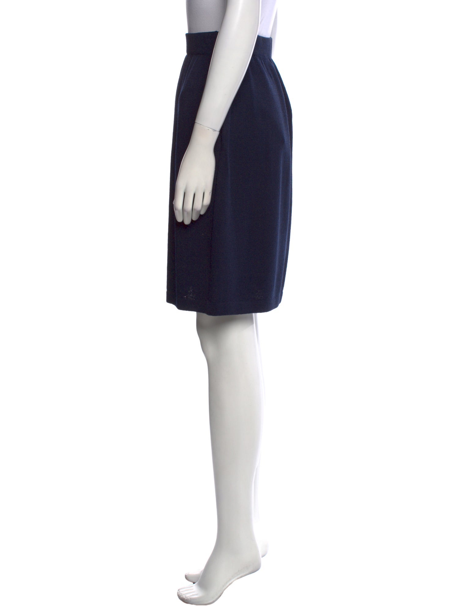 St. John Collection Wool Knee-Length Skirt