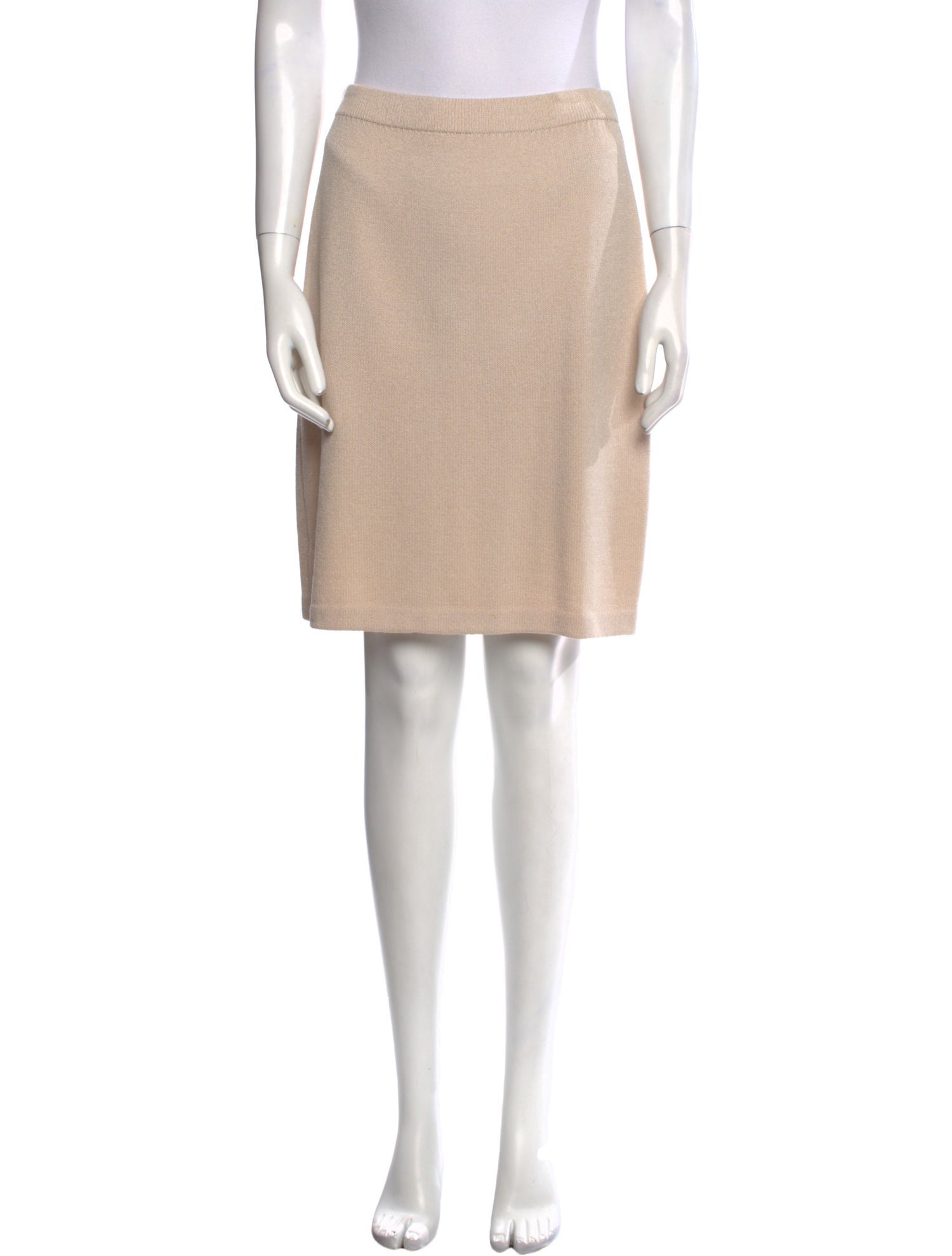 St. John Collection Wool Knee-Length Skirt