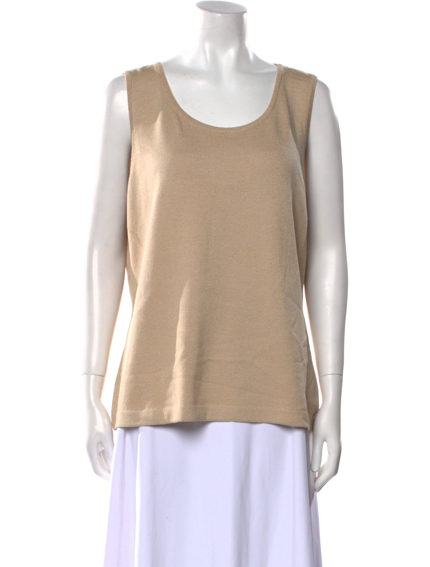 St. John Collection Wool Scoop Neck Sweater w/ Tags