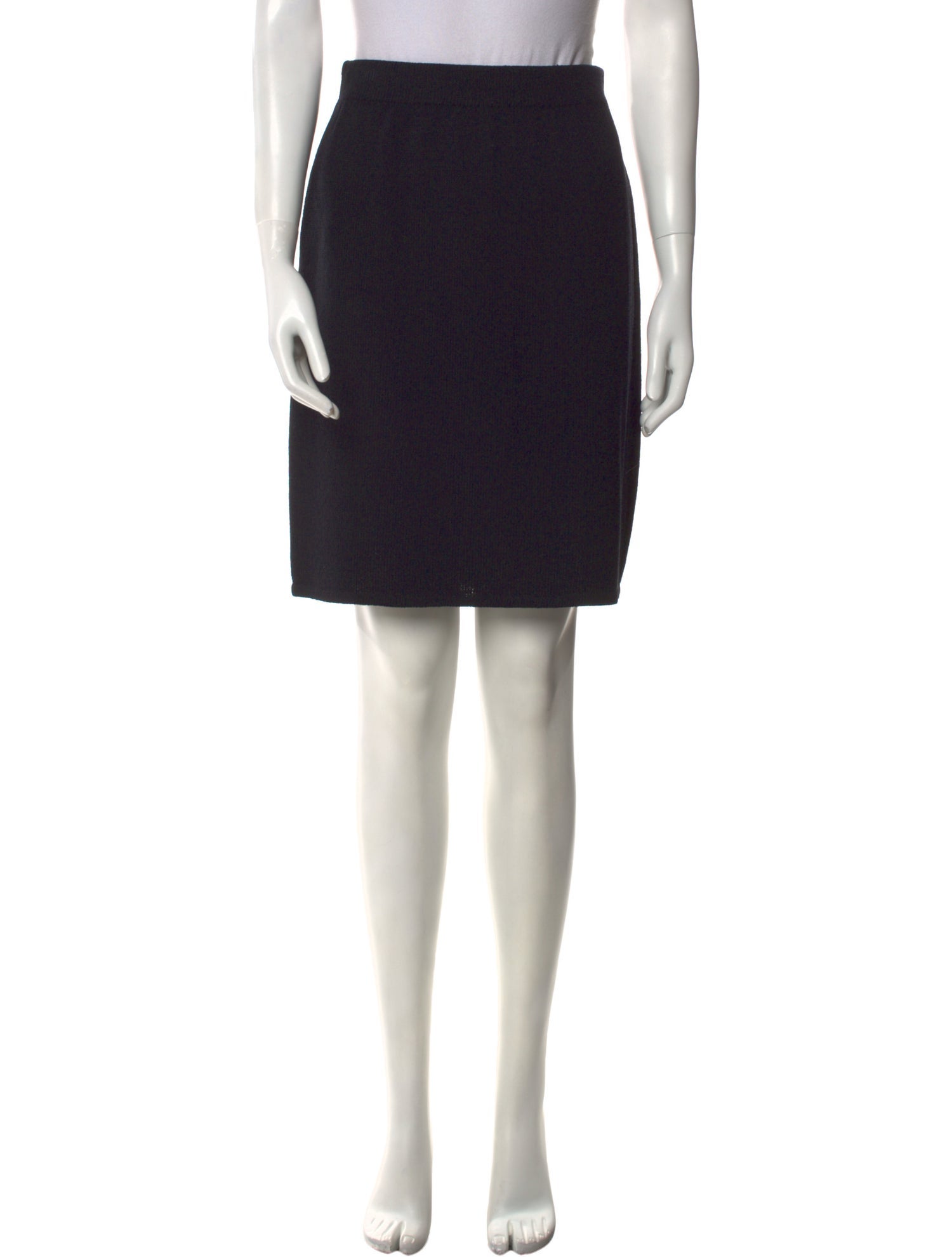 St. John Collection Wool Knee-Length Skirt