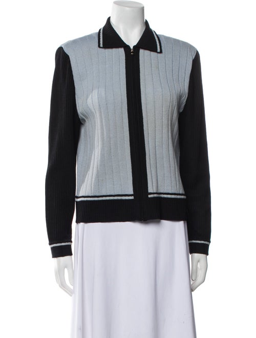 St. John Collection Colorblock Pattern Jacket