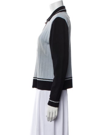 St. John Collection Colorblock Pattern Jacket