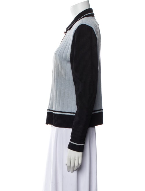 St. John Collection Colorblock Pattern Jacket