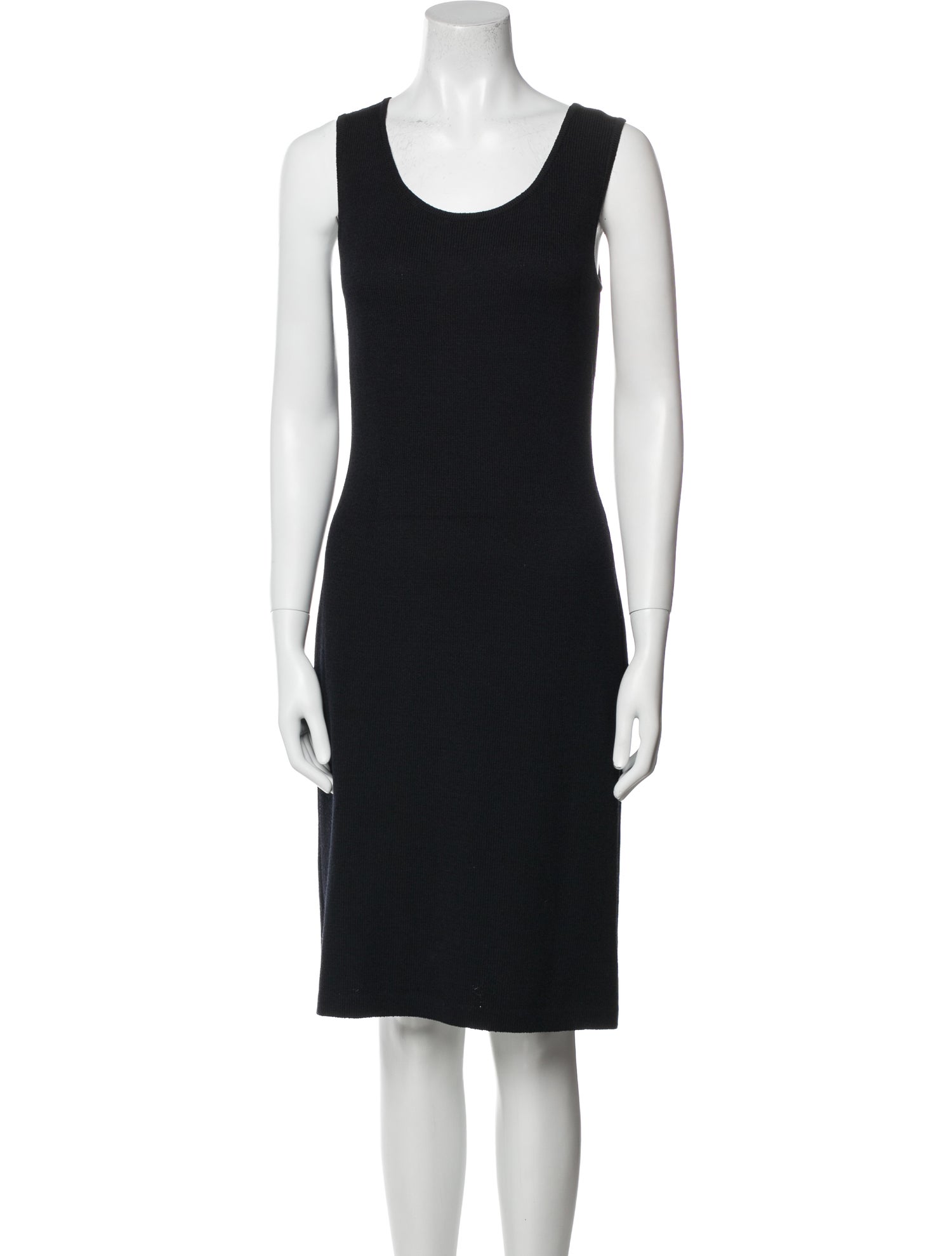 St. John Collection Wool Knee-Length Dress