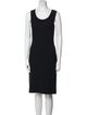 St. John Collection Wool Knee-Length Dress