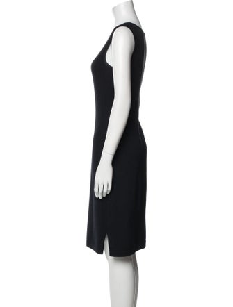 St. John Collection Wool Knee-Length Dress