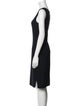 St. John Collection Wool Knee-Length Dress