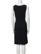 St. John Collection Wool Knee-Length Dress