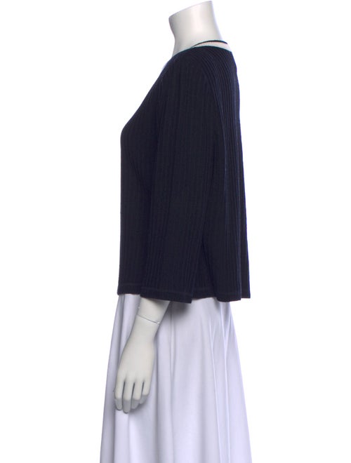 St. John Collection Wool Scoop Neck Sweater