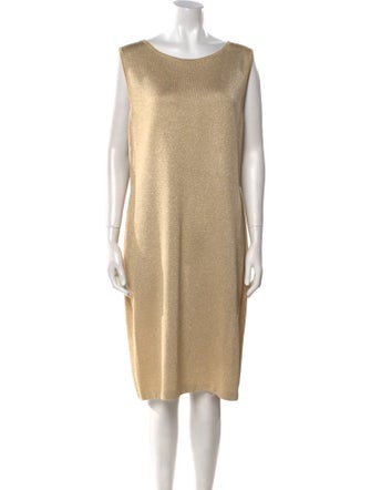 St. John Collection Wool Knee-Length Dress