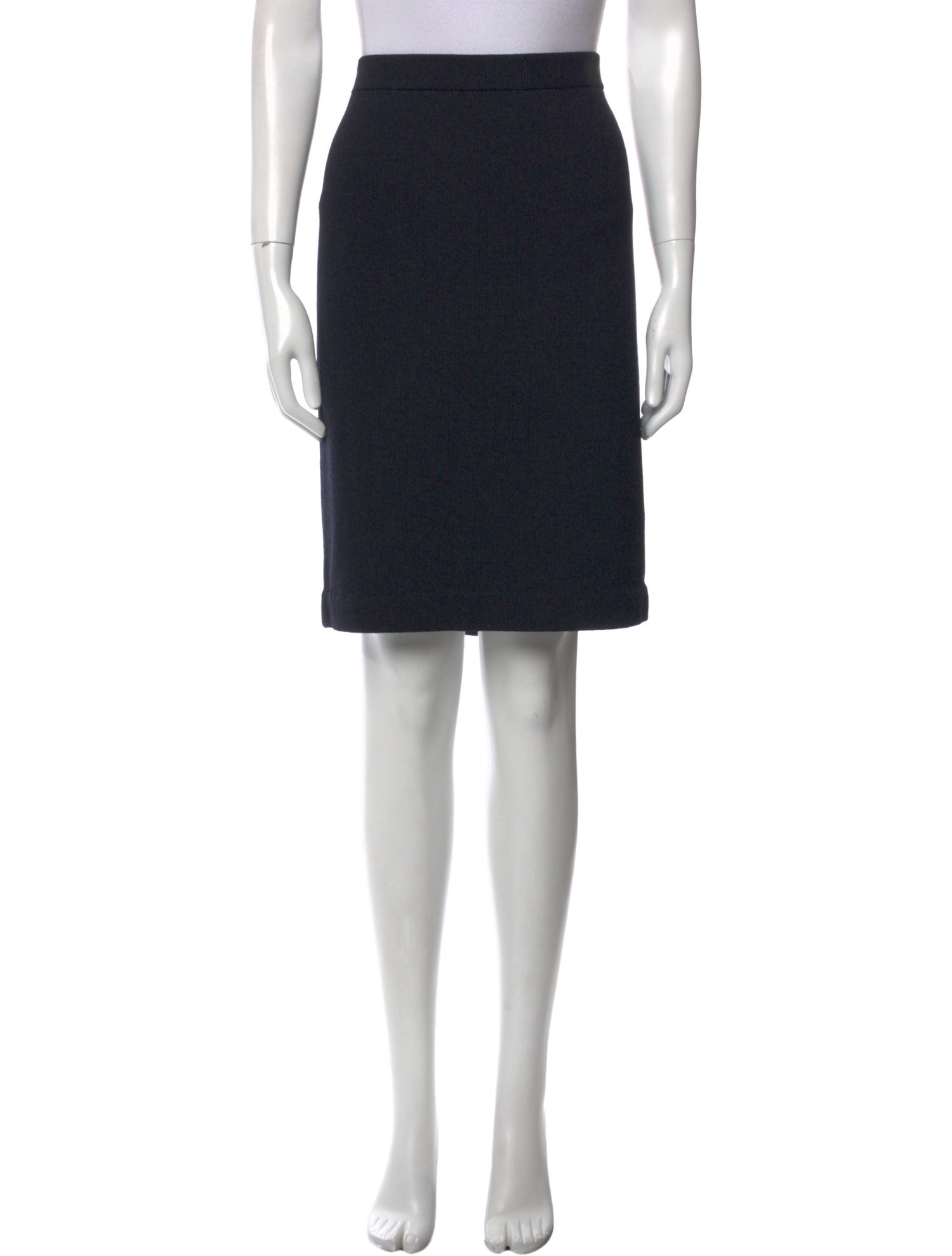 St. John Collection Wool Knee-Length Skirt