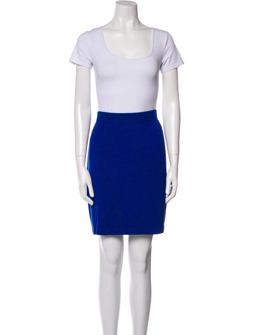 St. John Collection Beaded Accents Skirt Suit