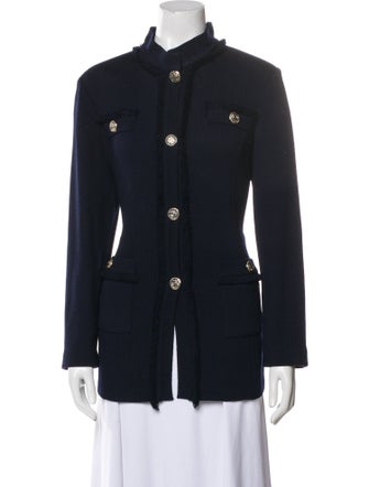 St. John Collection Wool Peacoat