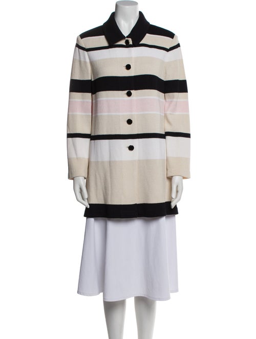St. John Collection Wool Striped Jacket