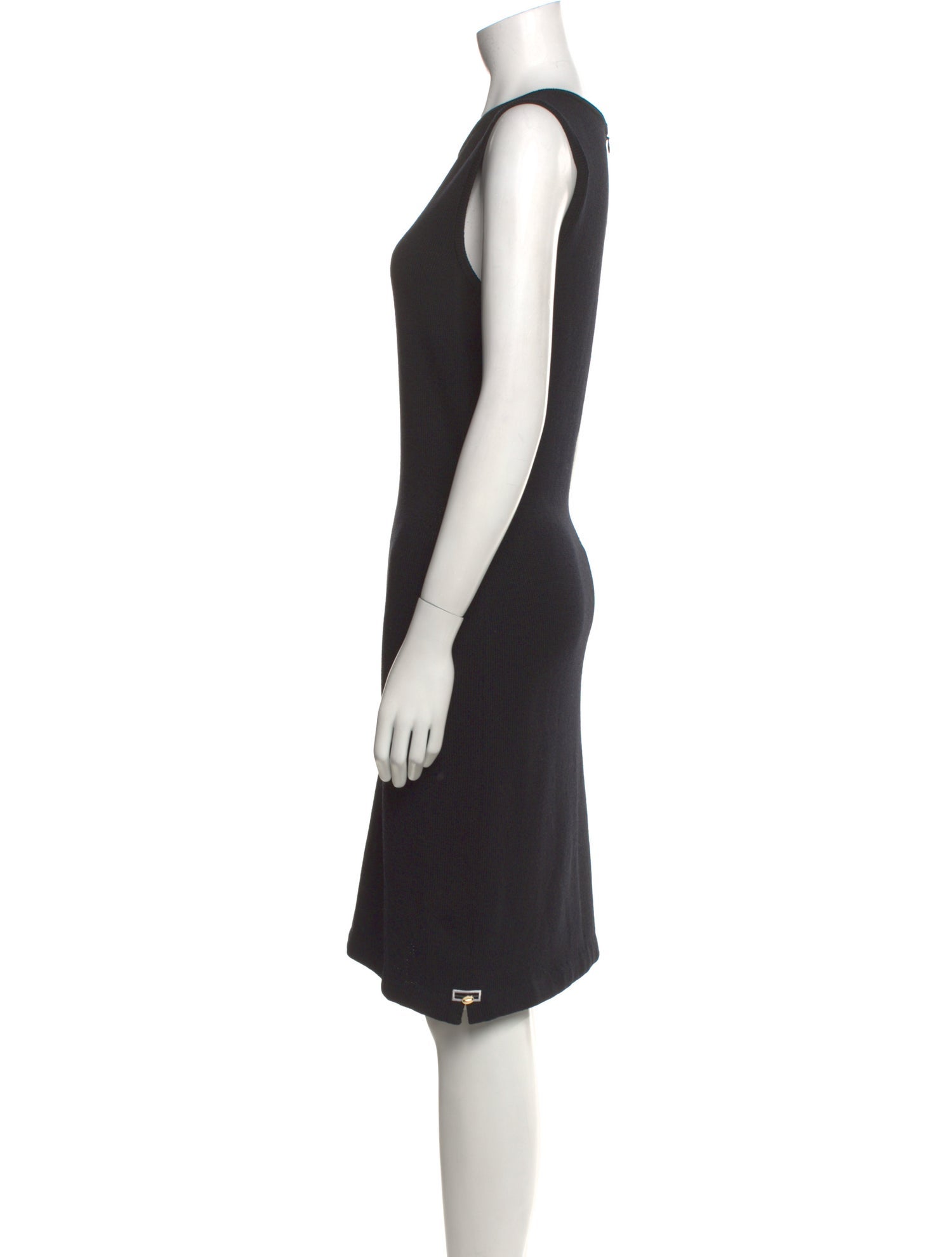 St. John Collection Wool Knee-Length Dress